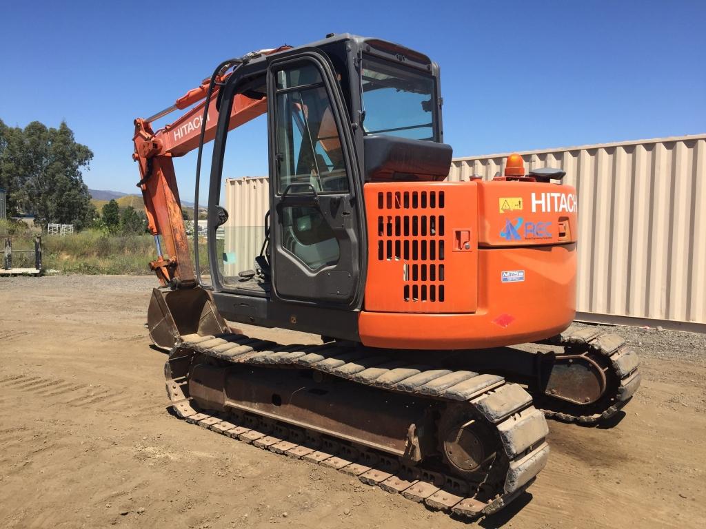 2014 Hitachi ZX75US-3 Midi Excavator,