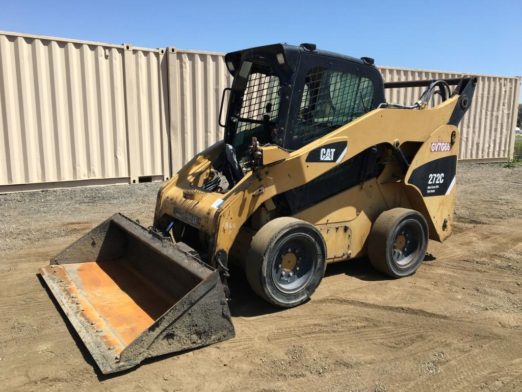 2007 Caterpillar 272C 2-Speed Skid Steer Loader,