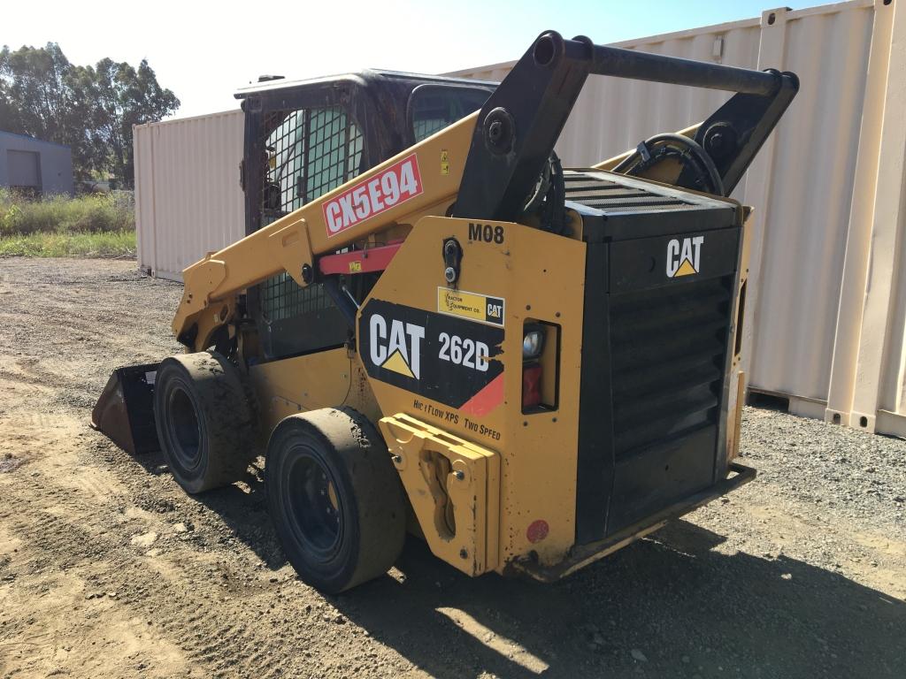 2016 Caterpillar 262D 2-Speed Skid Steer Loader,