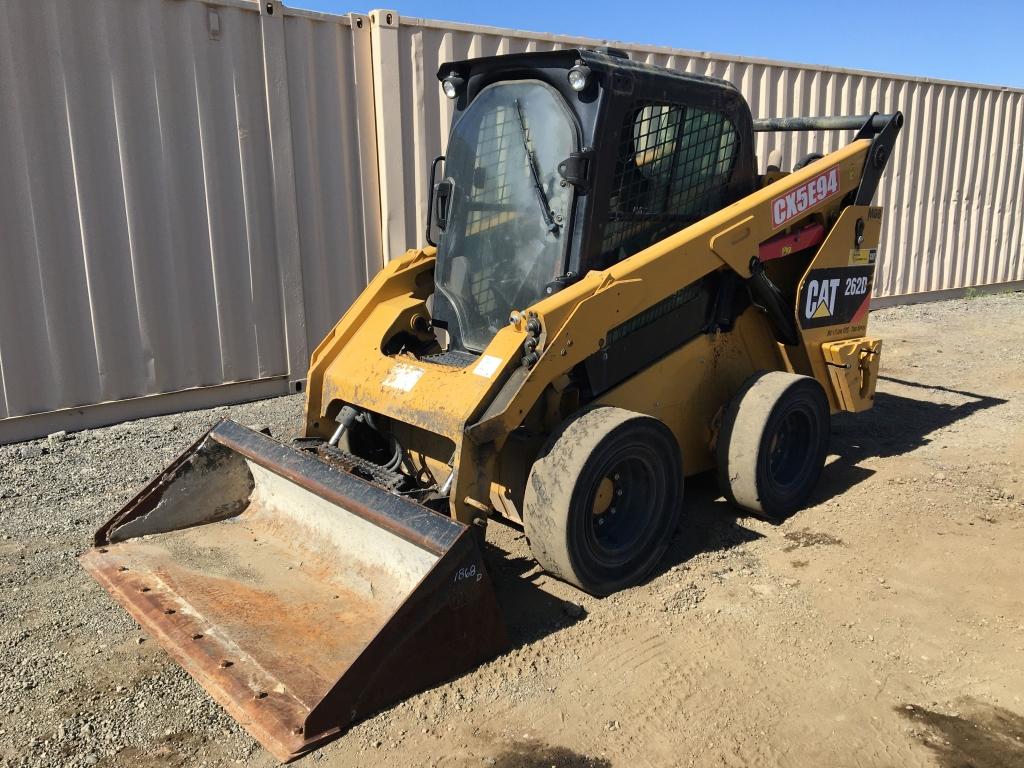 2016 Caterpillar 262D 2-Speed Skid Steer Loader,