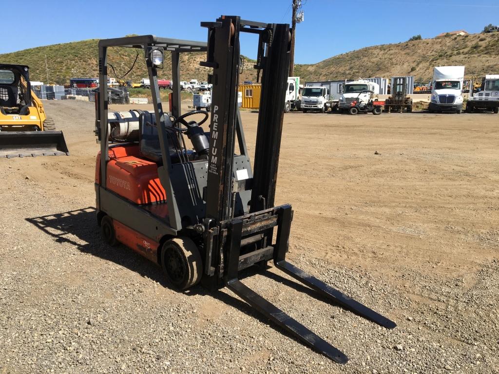 Toyota 42-6FGCU15 Industrial Forklift,