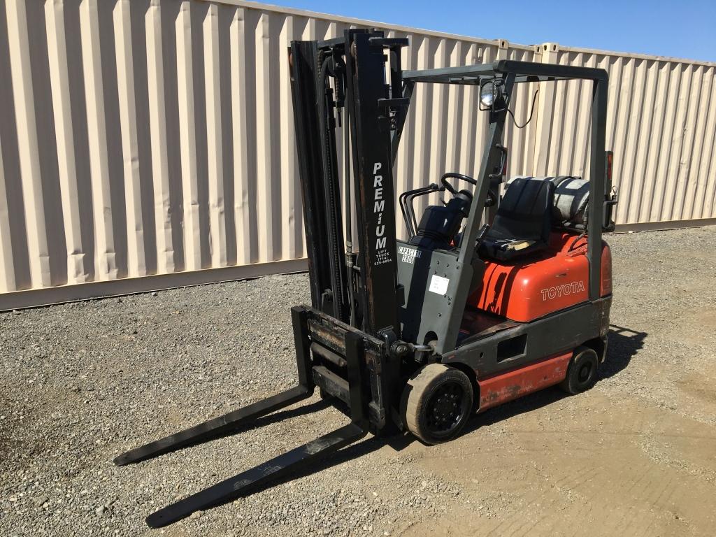 Toyota 42-6FGCU15 Industrial Forklift,