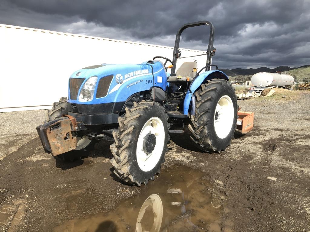 2015 New Holland Workmaster 70 Utility Tractor,