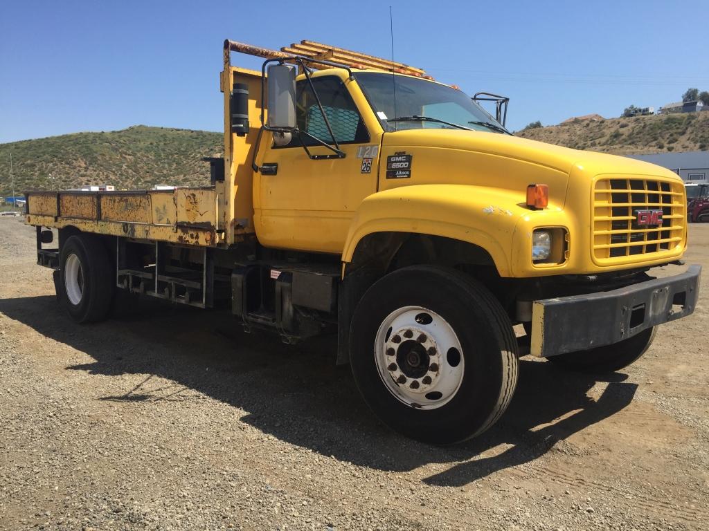 1998 GMC C6500 Flatbed Truck,