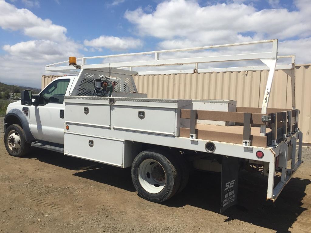 2008 Ford F550 Flatbed Truck,