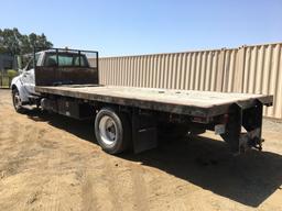 2007 Ford F650 Flatbed Truck,