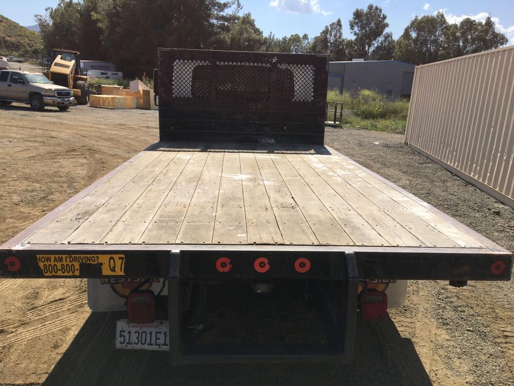 2012 International TerraStar Extended Cab Flatbed