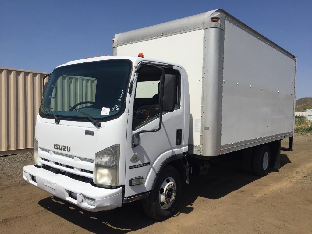 2010 Isuzu NPR Van Truck,