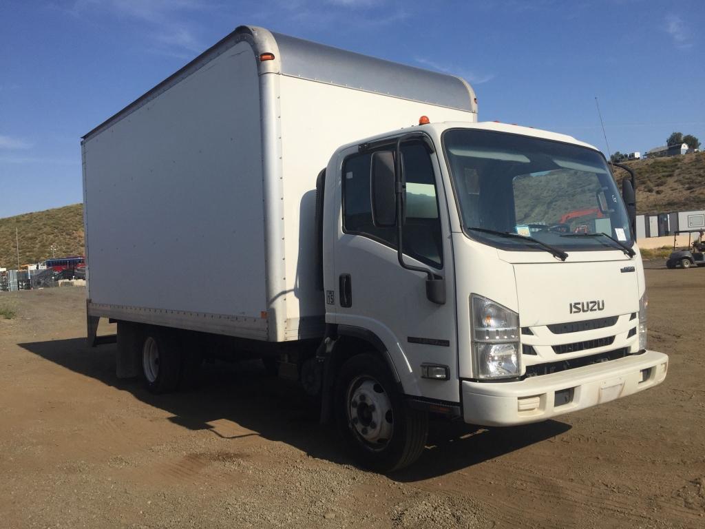 2017 Isuzu NPR HD Van Truck,