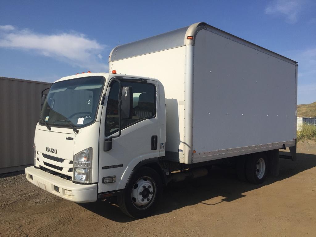 2017 Isuzu NPR HD Van Truck,