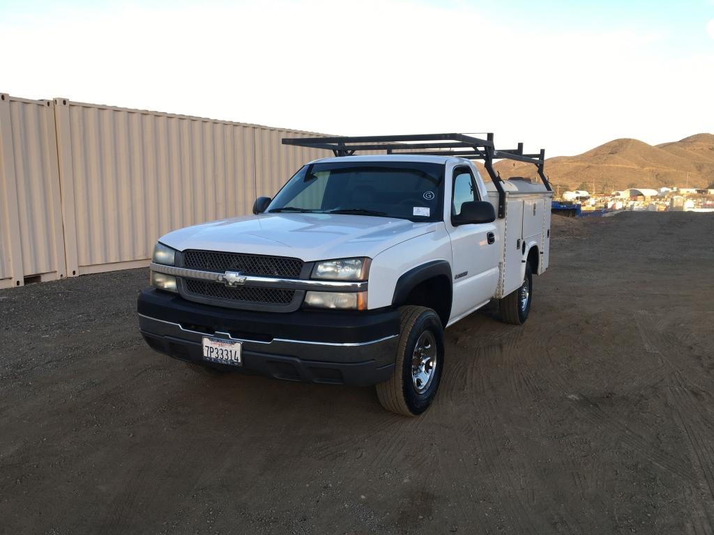 2004 Chevrolet 2500 HD Silverado Service Truck,