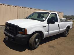 2006 Ford F250 XL Pickup,