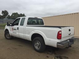 2013 Ford F250 Extended Cab Pickup,