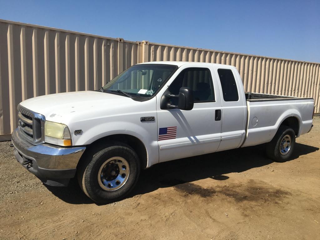 2003 Ford F350 Extended Cab Pickup,