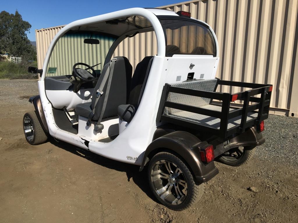 2013 Gem E4 4-Passenger Utility Vehicle,