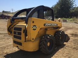 2004 John Deere 260 Skid Steer Loader,