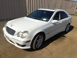 2007 Mercedes Benz C230 Sedan,