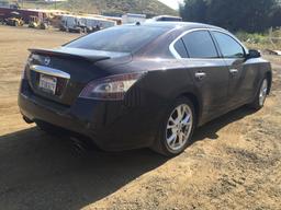 2012 Nissan Maxima S Sedan,