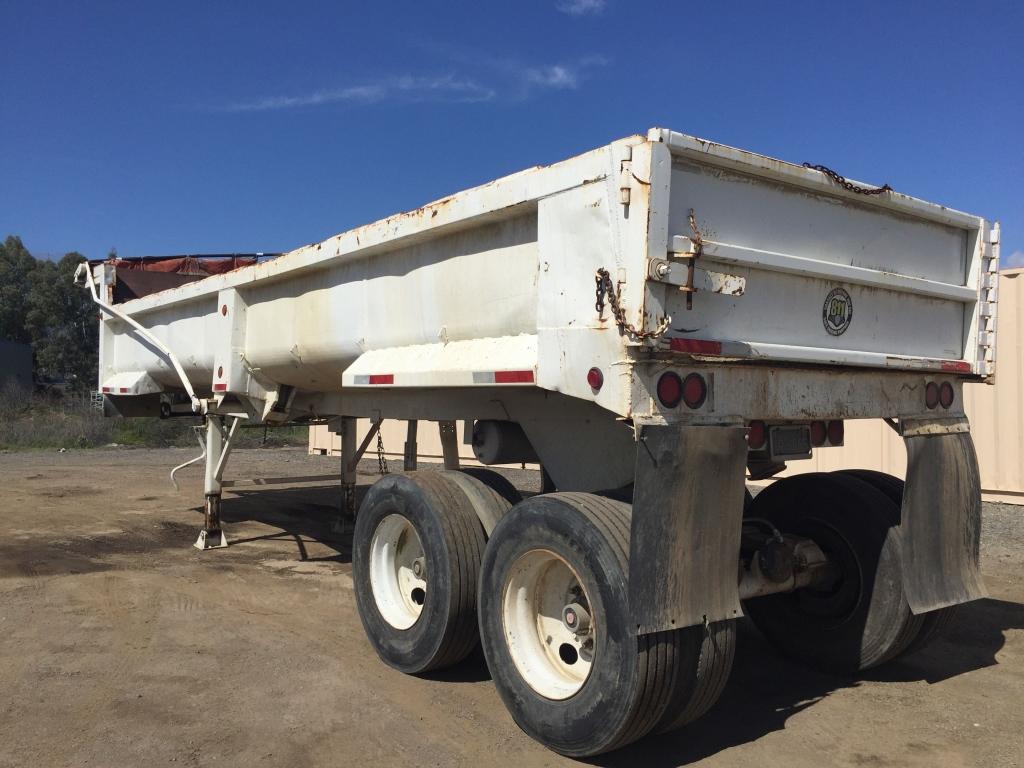 1979 Cherokee ED2630 End Dump Trailer,