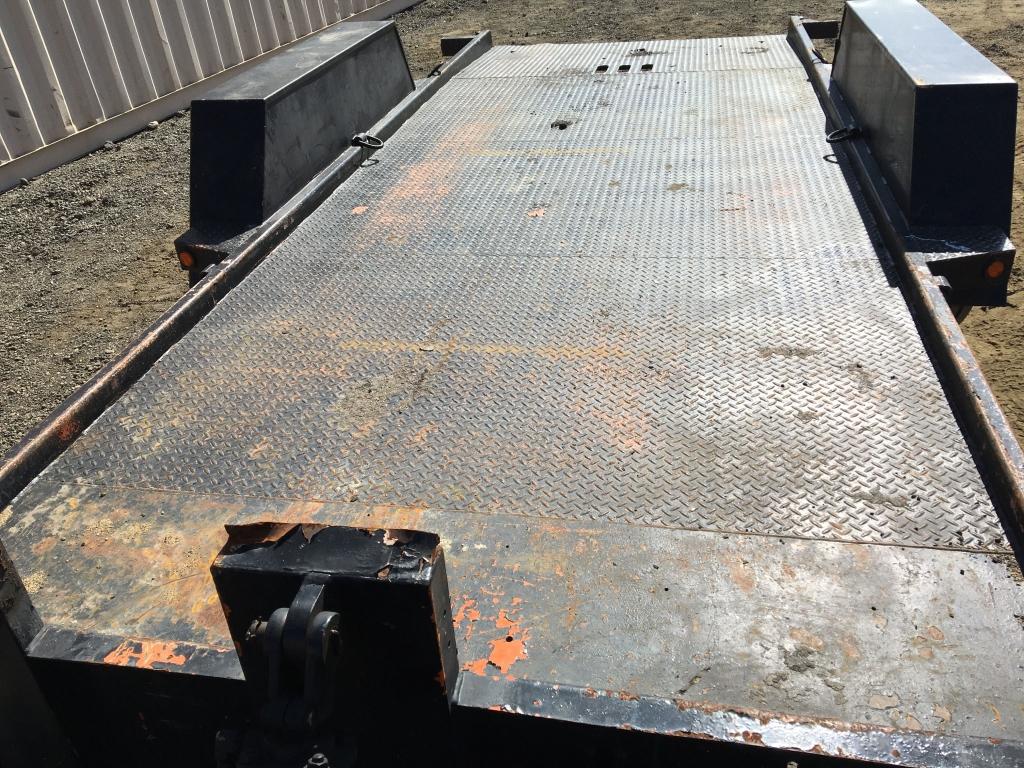 2015 Snake River Tilt Deck Equipment Trailer,