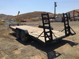 2012 PJ Trailer Equipment Trailer,