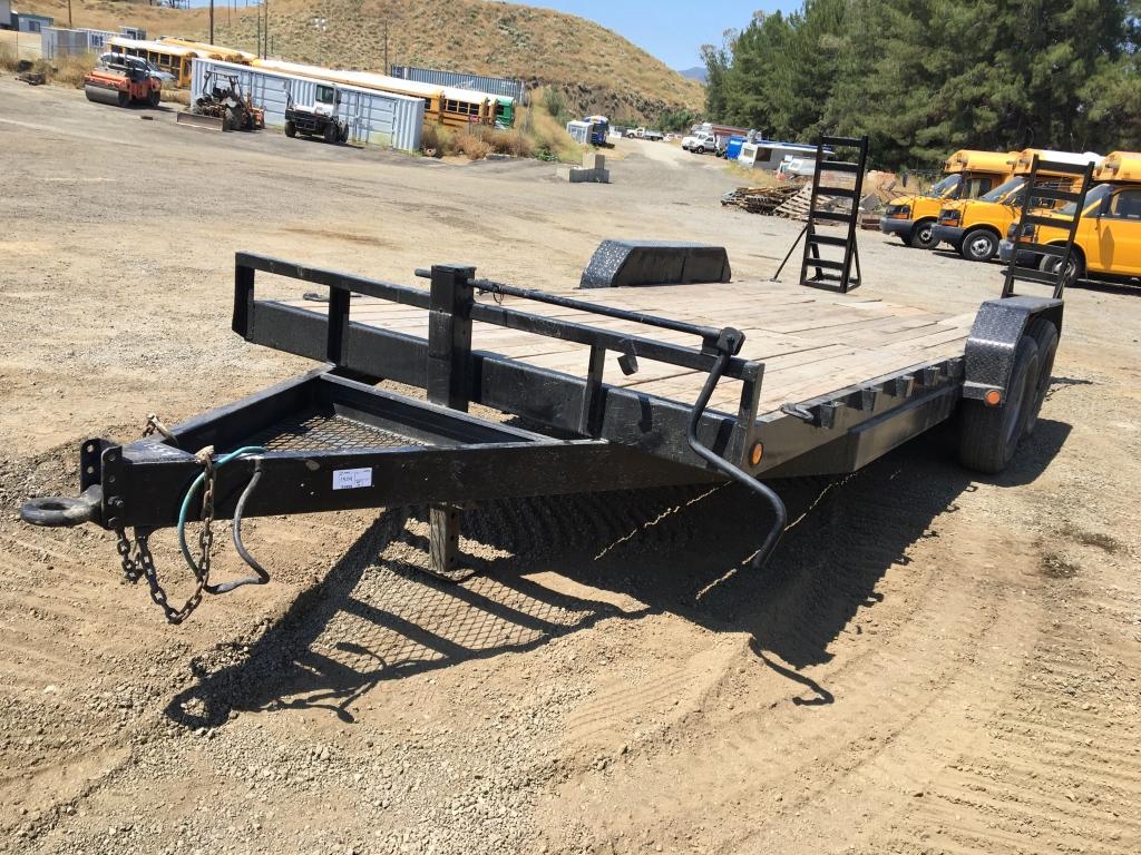 2012 PJ Trailer Equipment Trailer,