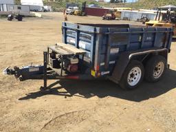 2014 Millerbilt Marksman DT5X8T Utility Trailer,