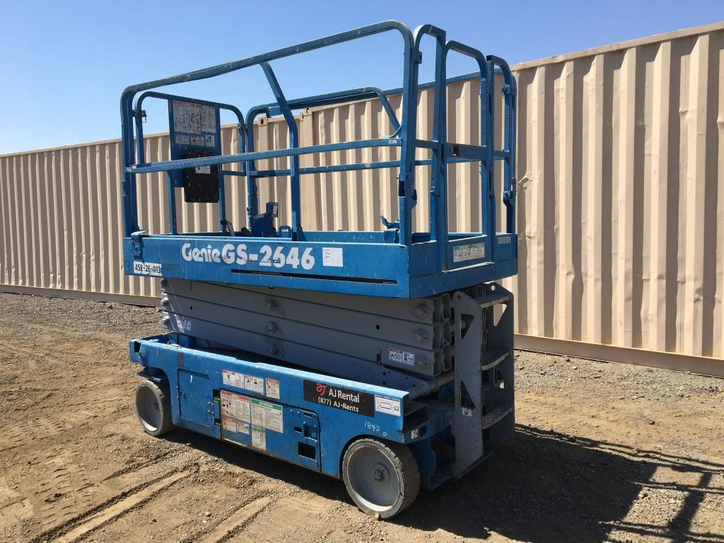 2013 Genie GS2646 Scissor Lift,