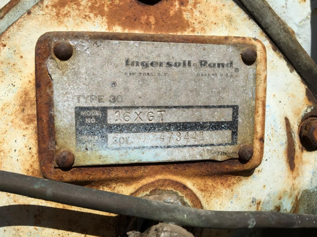 IngersollRand 16XGT Air Compressor,