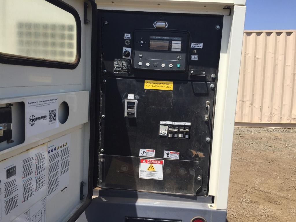 2017 Atlas Copco 70KVA1DHB Generator,