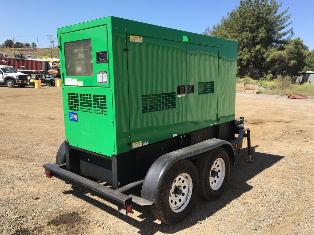 2018 Multiquip DCA70SSJU4I 70KW Generator,