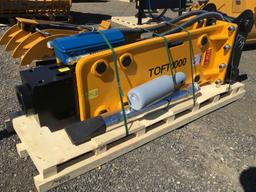 Unused 2024 TOFT 1000 Top Type Hydraulic Hammer