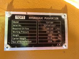 Unused 2024 TOFT 08P Hydraulic Pulverizer