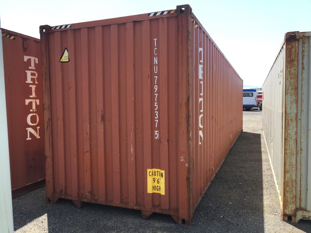 2011 Huizhou CX03-41TTN6 40ft High Cube Container,