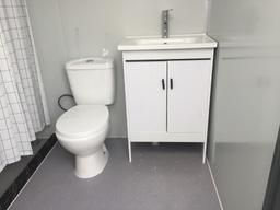 Unused Portable Shower, Toilet & Sink Unit,