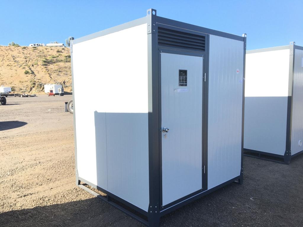 Unused Portable Shower, Toilet,