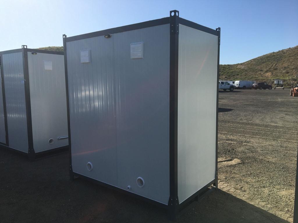 Unused Portable Dual Toilet Unit,