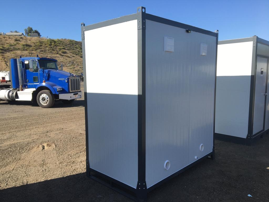 Unused Portable Dual Toilet Unit,