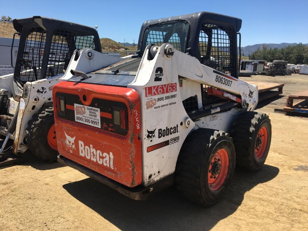 2013 Bobcat S630 2-Speed Skid Steer Loader,