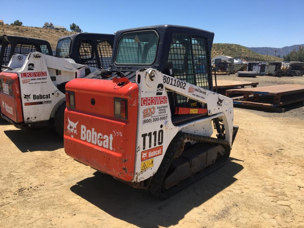 2016 Bobcat T110 2-Speed Track Loader,