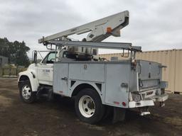 1995 Ford F700 Bucket Truck,