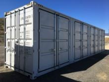 2024 40ft High Cube Multi-Door Container.
