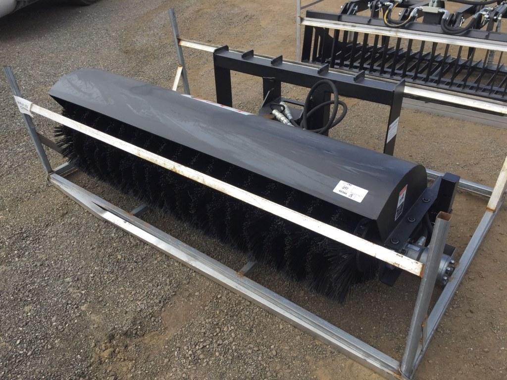 Unused JCT 72in Angle Broom Attachment,