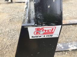 Unused Kivel 48in Forklift Carriage Attachment,