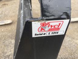 Unused Kivel 48in Forklift Carriage Attachment,