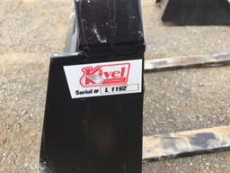 Unused Kivel 48in Forklift Carriage Attachment,