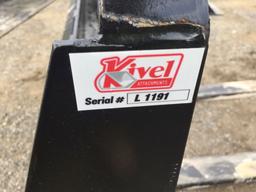 Unused Kivel 48in Forklift Carriage Attachment,