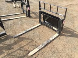 Unused Kivel Pallet Forklift Carriage Attachment,