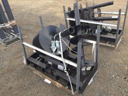 Unused JCT Hydraulic Auger Attachment,