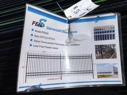 (20) Unused FenS FEN20 7ft x 10ft Galvanized Steel